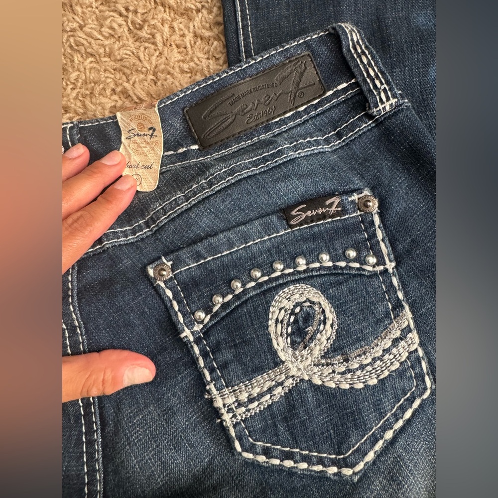NWT Seven7 Women's Blue Jeans size 4